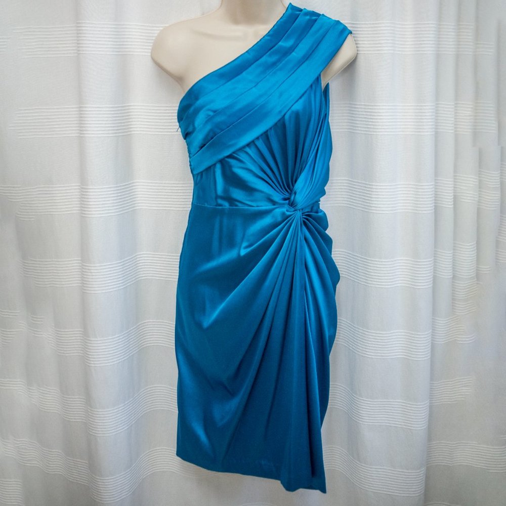 Adriana Papell Evening One Shoulder Occassion Dress